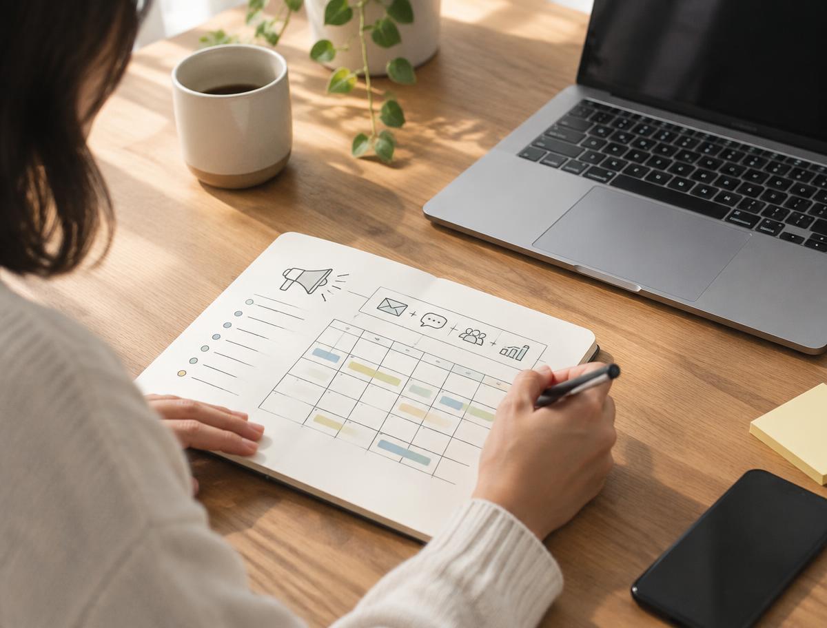 Elaboración del calendario de un plan de comunicación